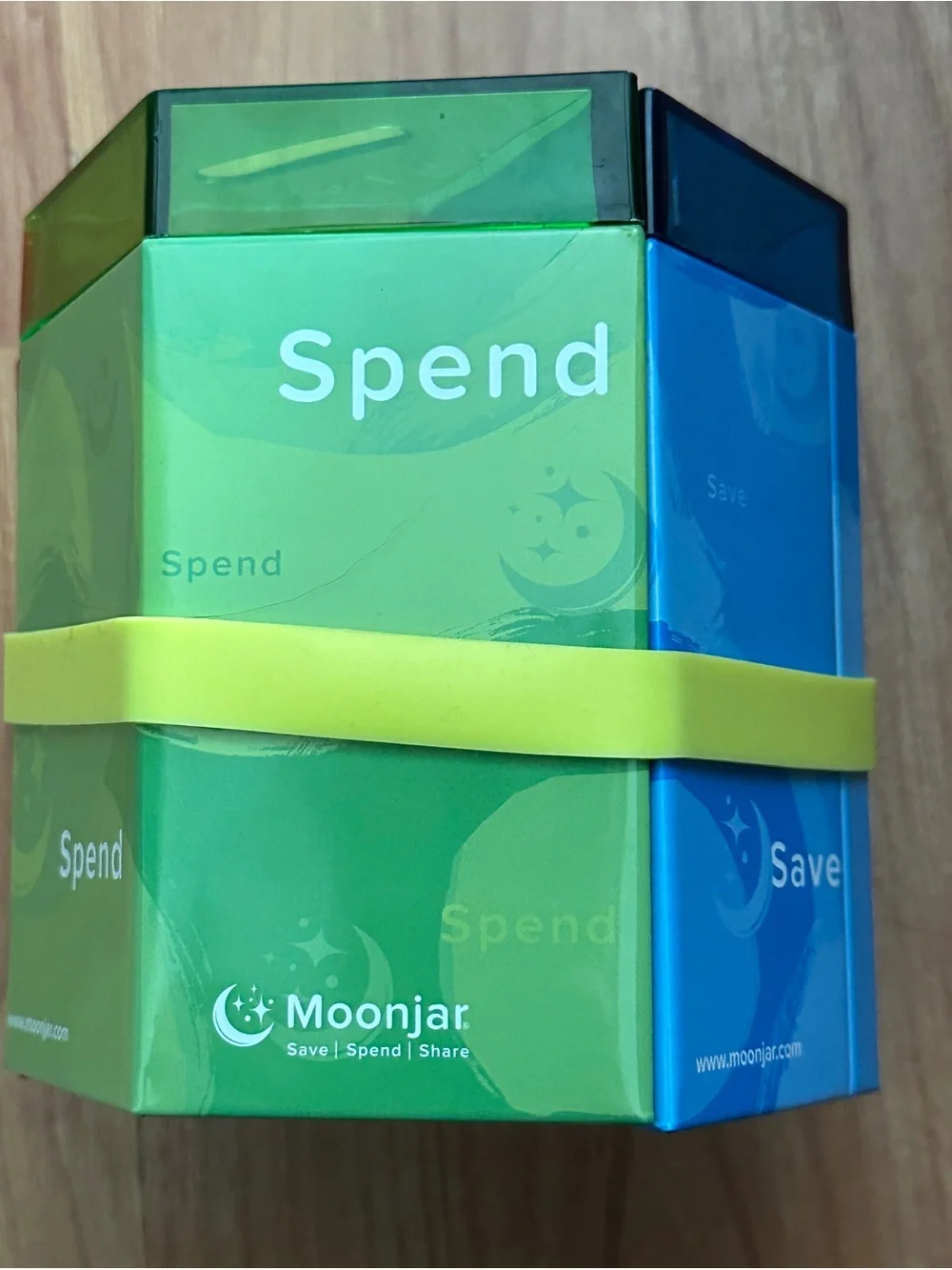 Moon Jar Kids Money Bank Save Spend Share